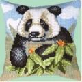 Набор для вышивания нитками подушка Чаривна Мить "Панда"